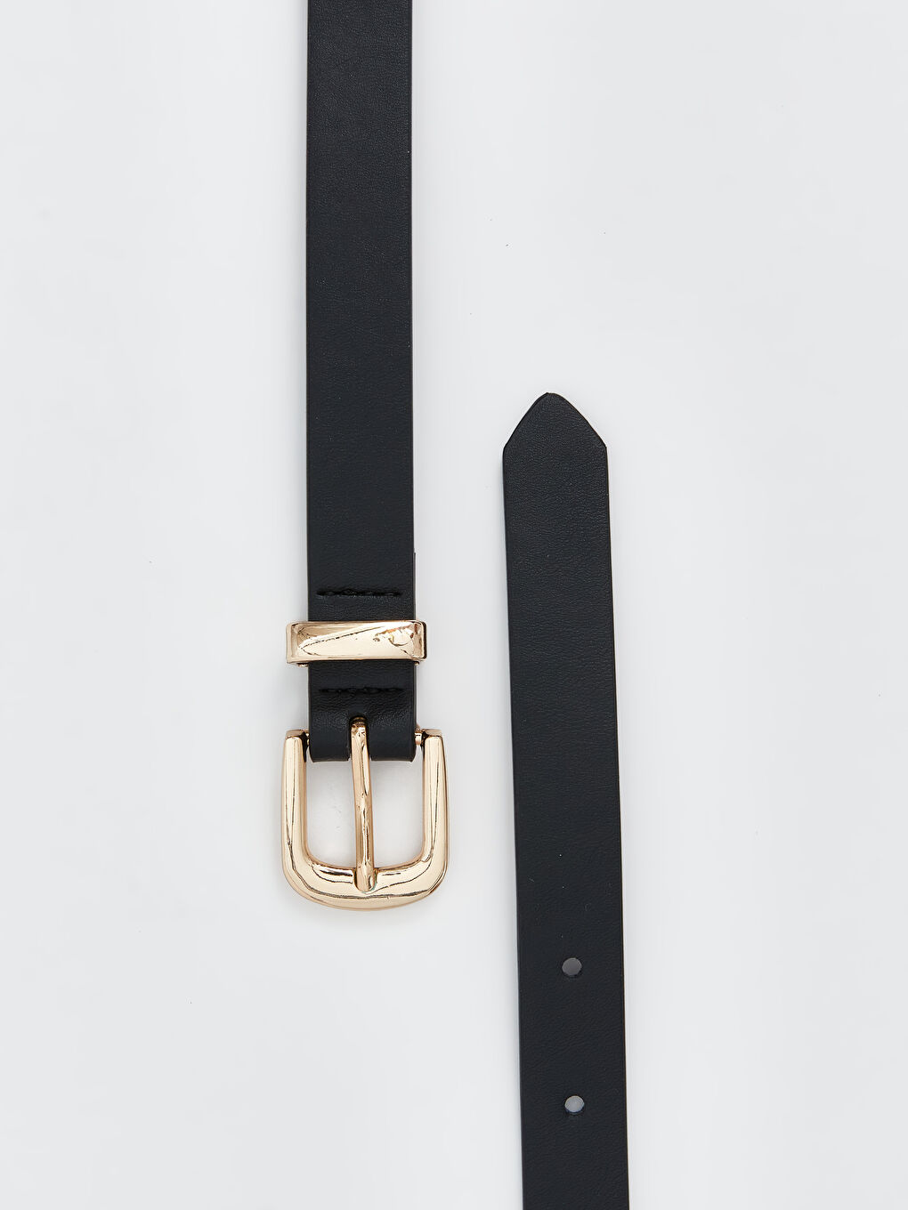 Faux Leather Girls' Belt 2 Pack-2