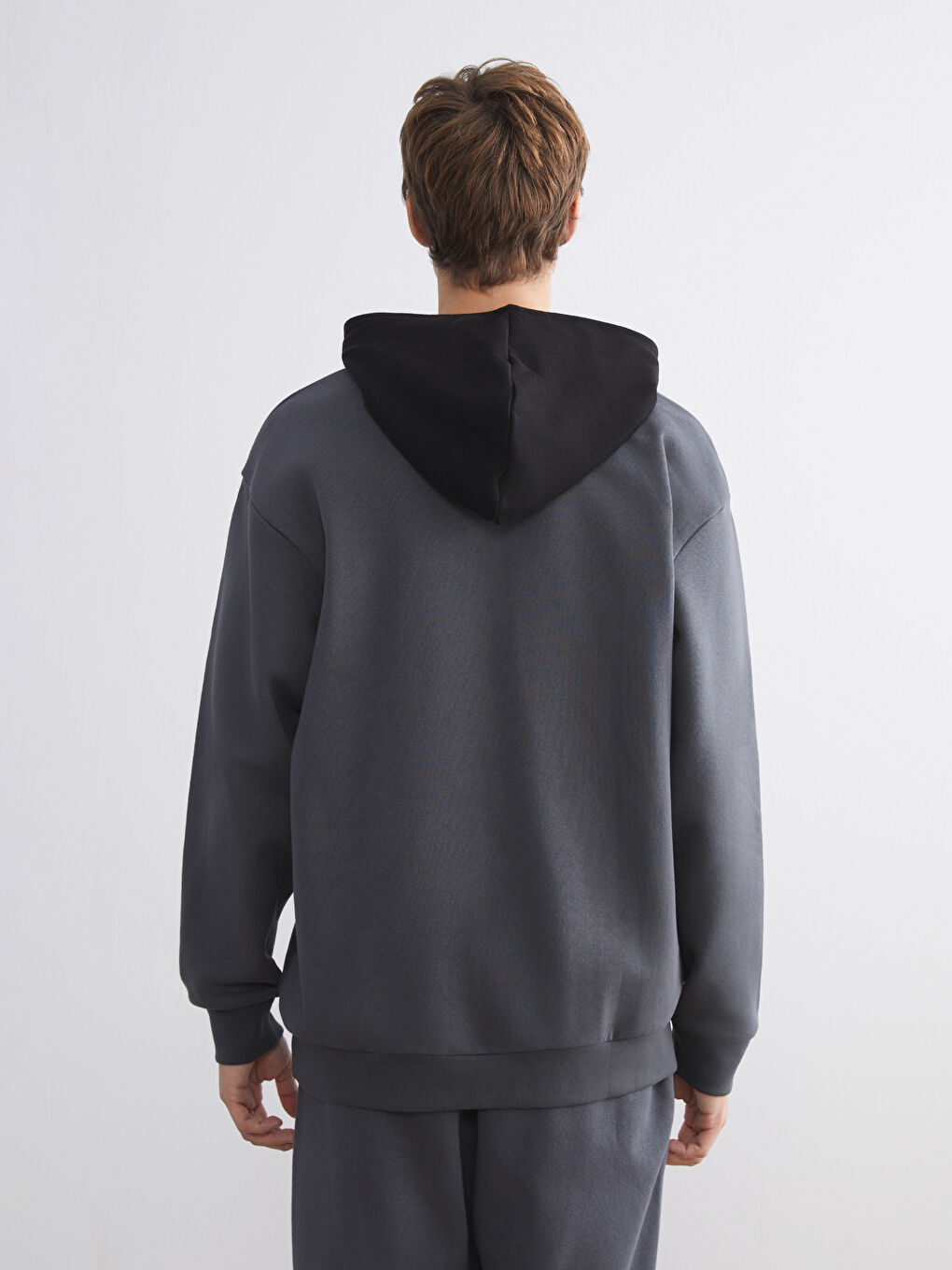 Long Sleeve Printed Men's Hoodie-3
