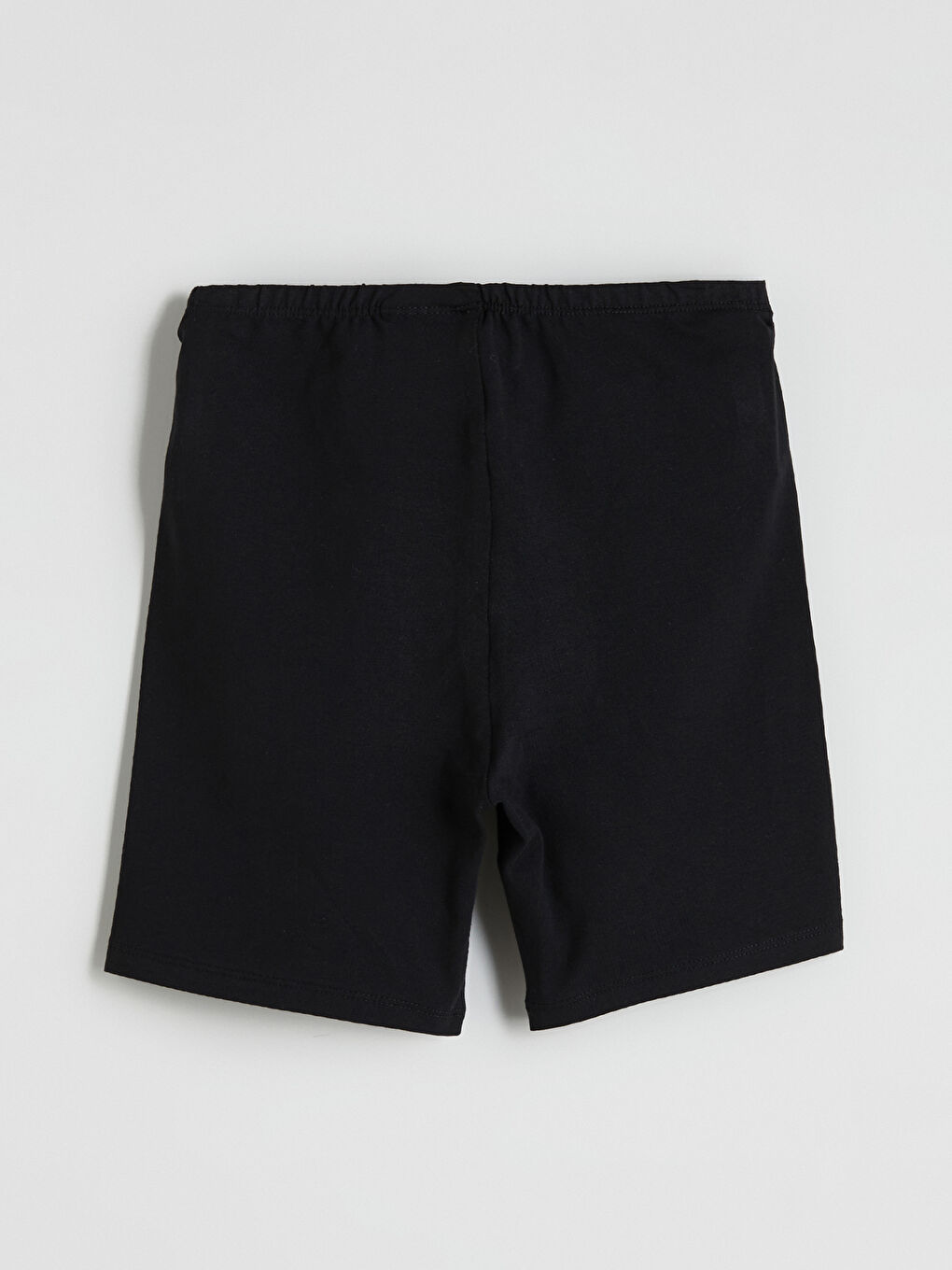 Beyaz Beli Lastikli Kız Çocuk Tayt 2'li-6