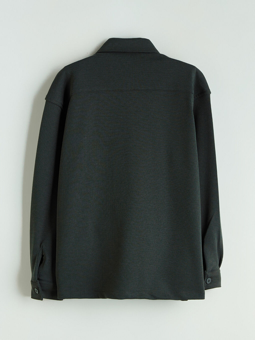 Petrol Dokulu Erkek Çocuk Gömlek Ceket-2