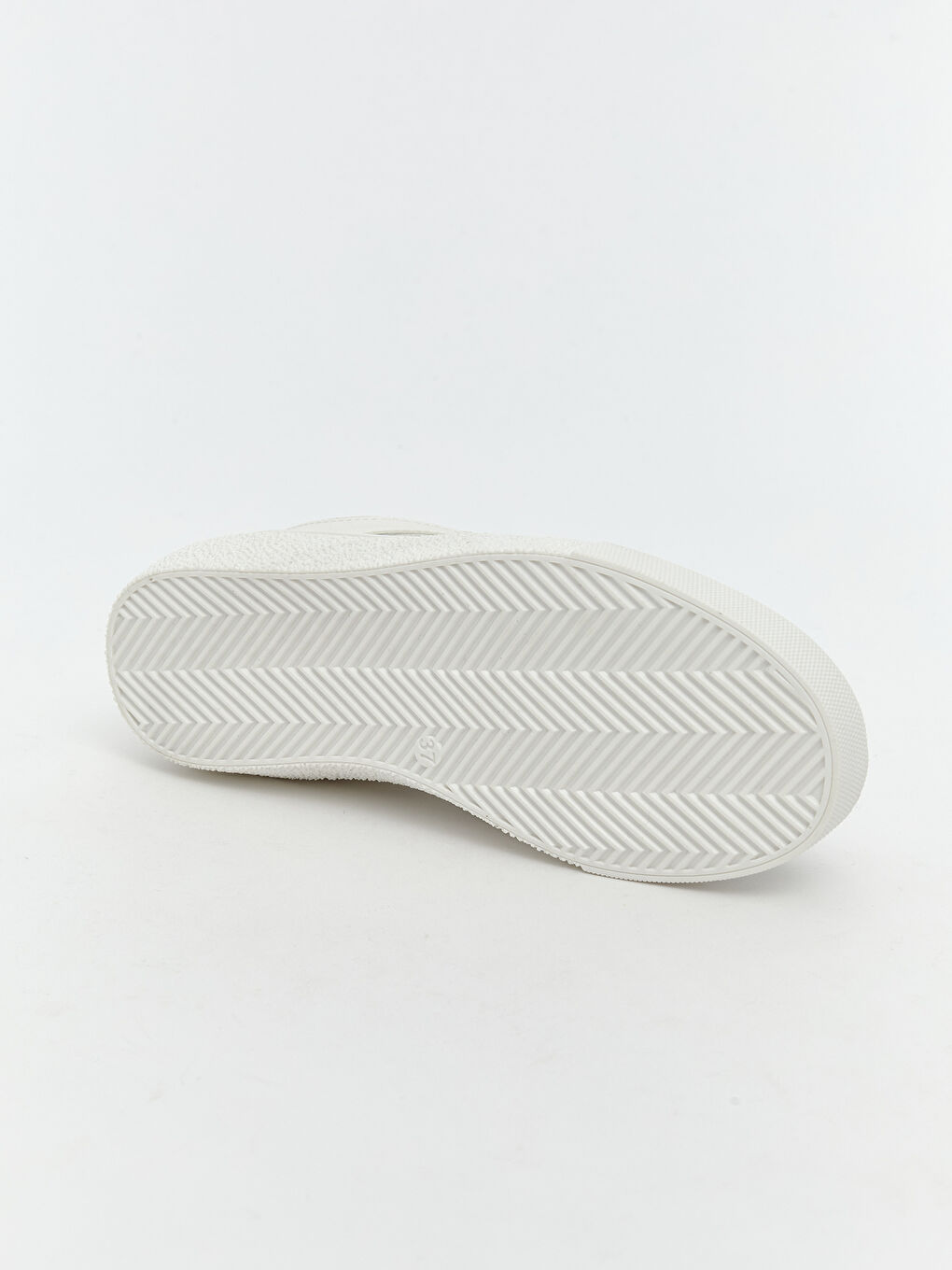 Beyaz Bağcıklı Kadın Spor Ayakkabı-3