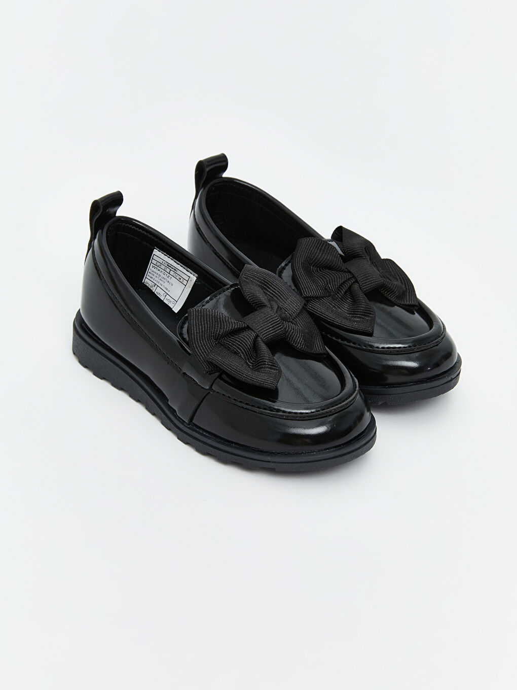 Siyah Fiyonk Detaylı Kız Bebek Babet