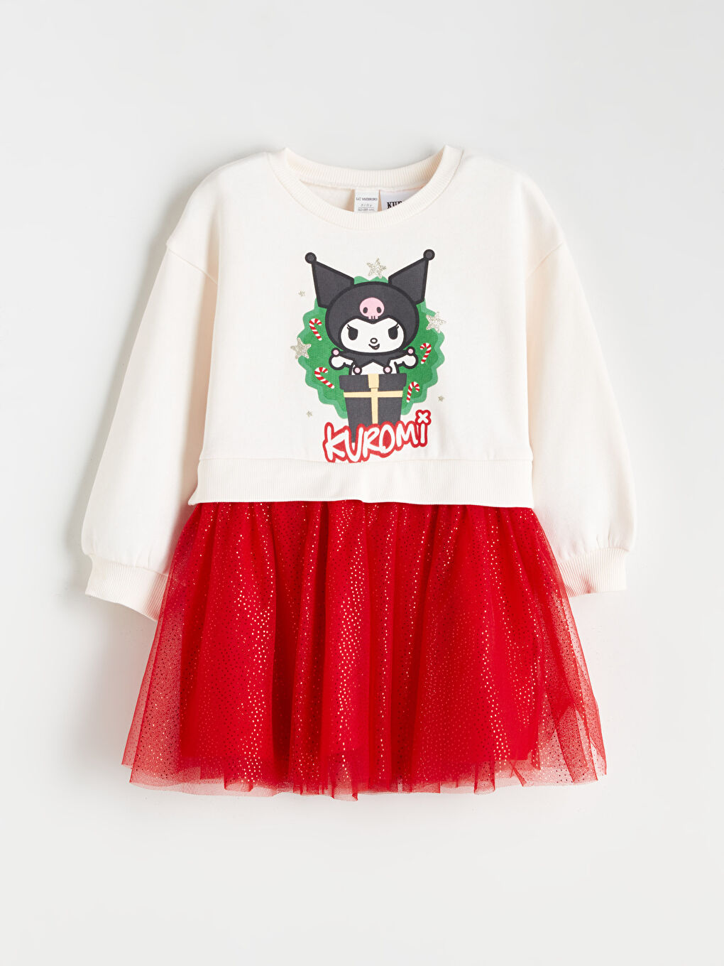 Haljina za bebe devojčice sa okruglim izrezom