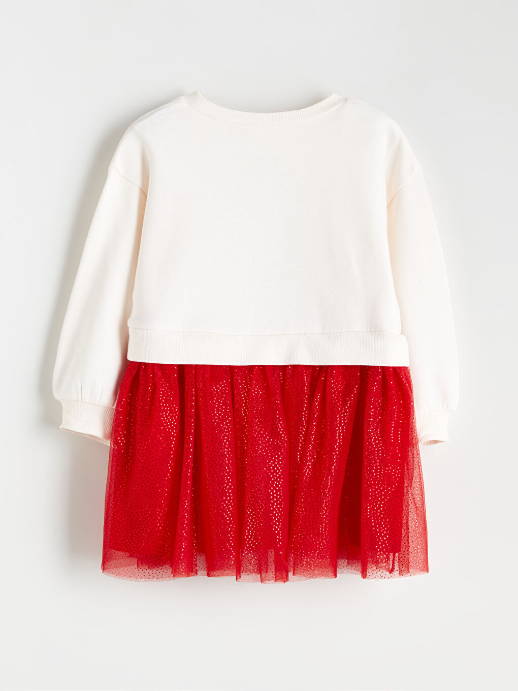 Haljina za bebe devojčice sa okruglim izrezom-1