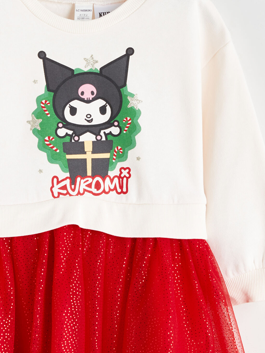 Haljina za bebe devojčice sa okruglim izrezom-2