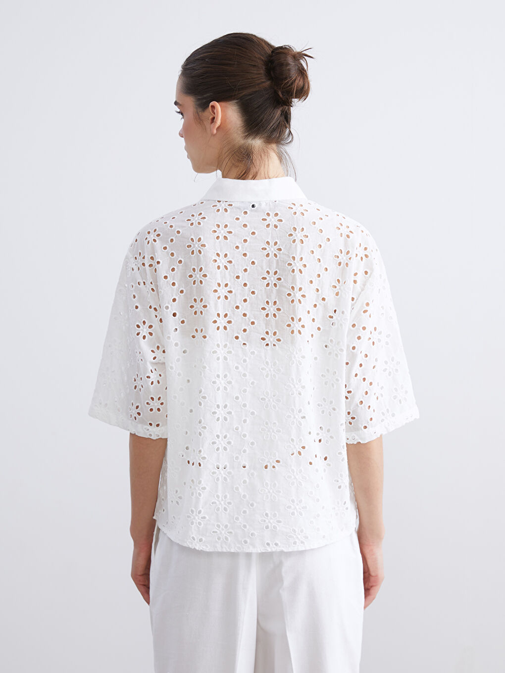 LCW Vision Woman ECRU Shirt -W5KK09Z8-R9J
