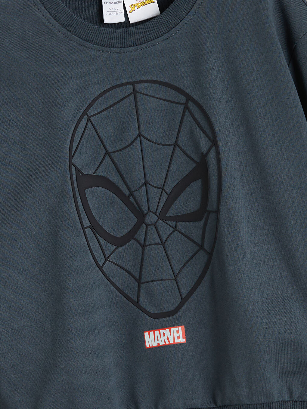 LCW Kids Spider-Man Printed Boys' Sweatshirt -W5KK54Z1-R4W