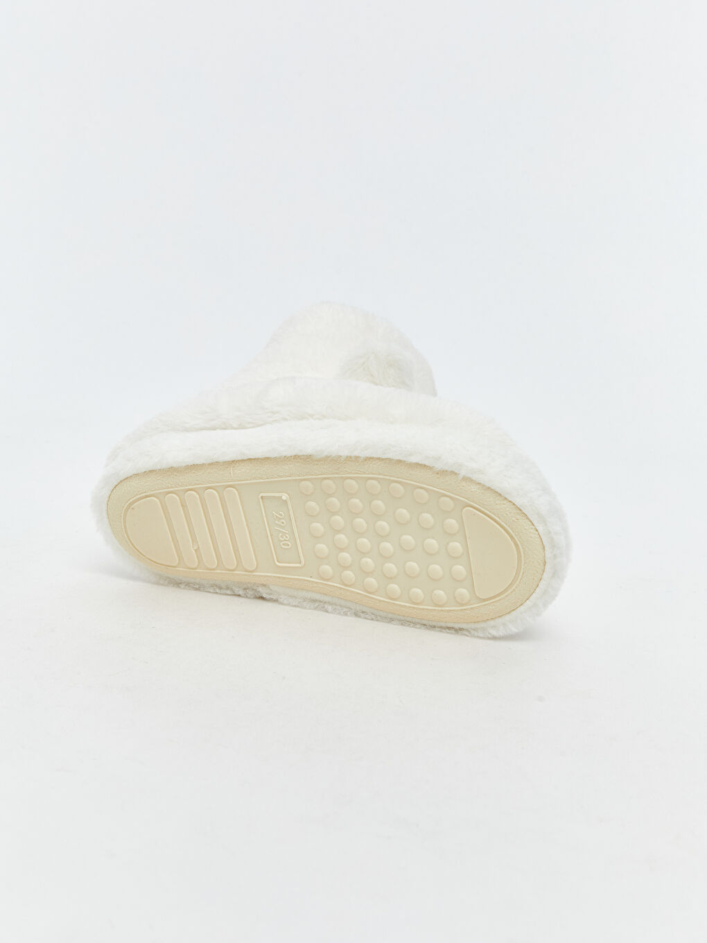 Ekru Hayvan Nakışlı Kız Bebek Ev Botu-5