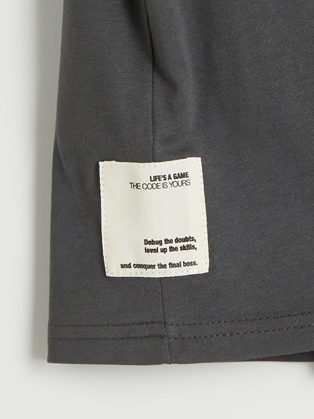 Crew Neck Boys' T-Shirt-1
