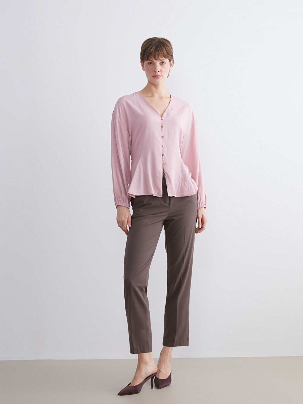 Woman PINK Blouse-1