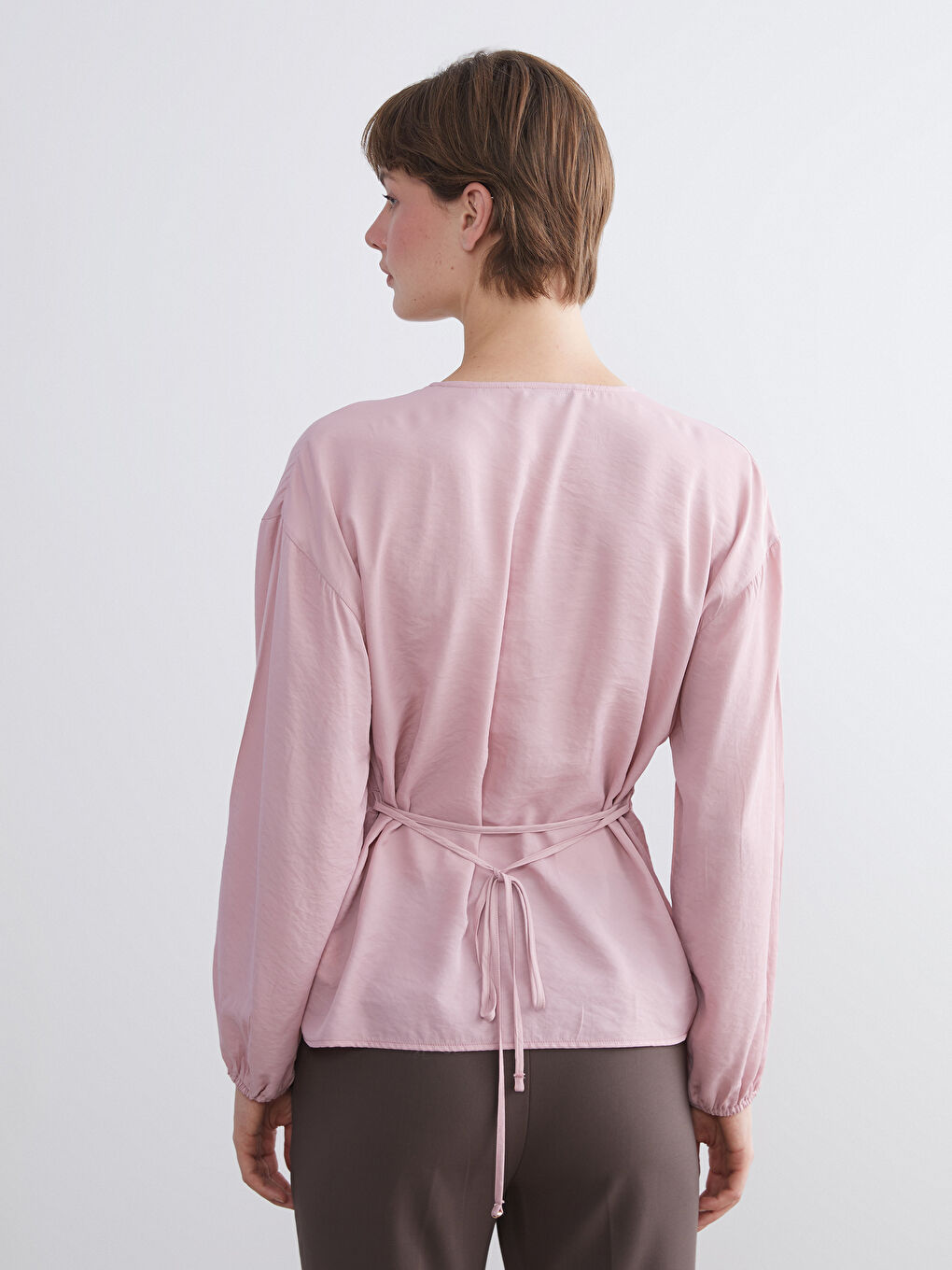 Woman PINK Blouse-3