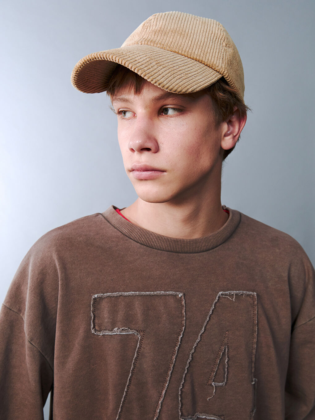 Crew Neck Boys' Sweatshirt-1