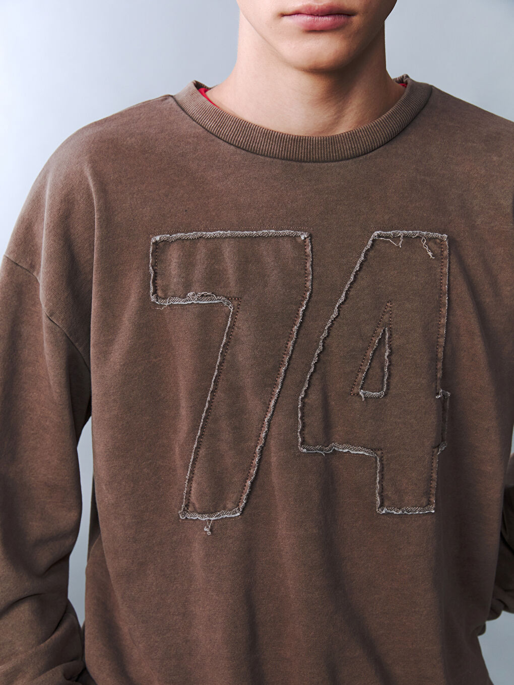Crew Neck Boys' Sweatshirt-3