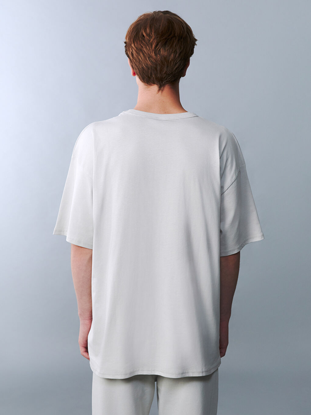Crew Neck Teenage Boys' T-Shirt-3