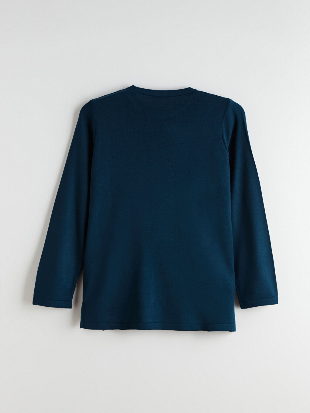 Crew Neck Patterned Women's Knitwear Sweater-5