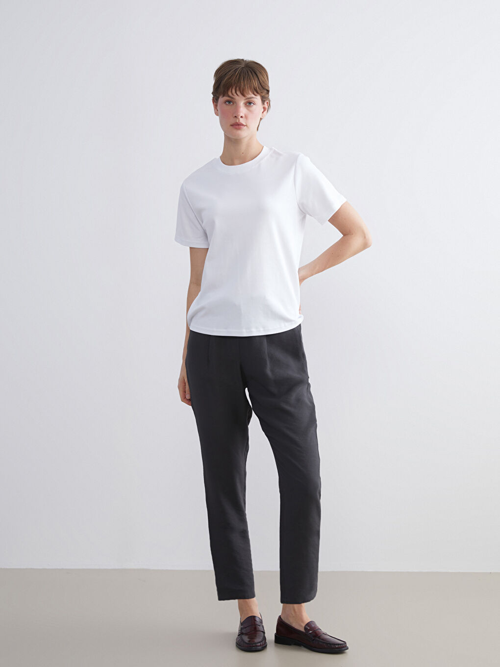 Elasticated Waist Women's Trousers