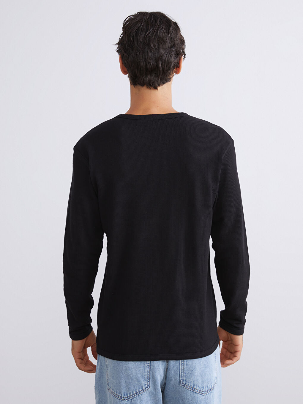 Crew Neck Men's Sweatshirt-3