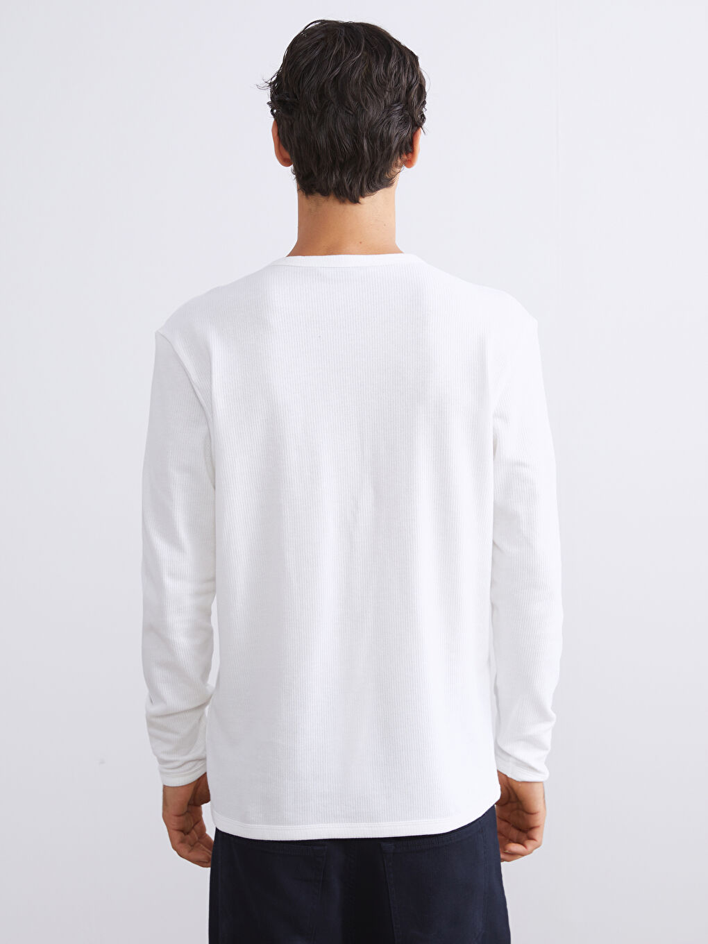 Crew Neck Men's Sweatshirt-3