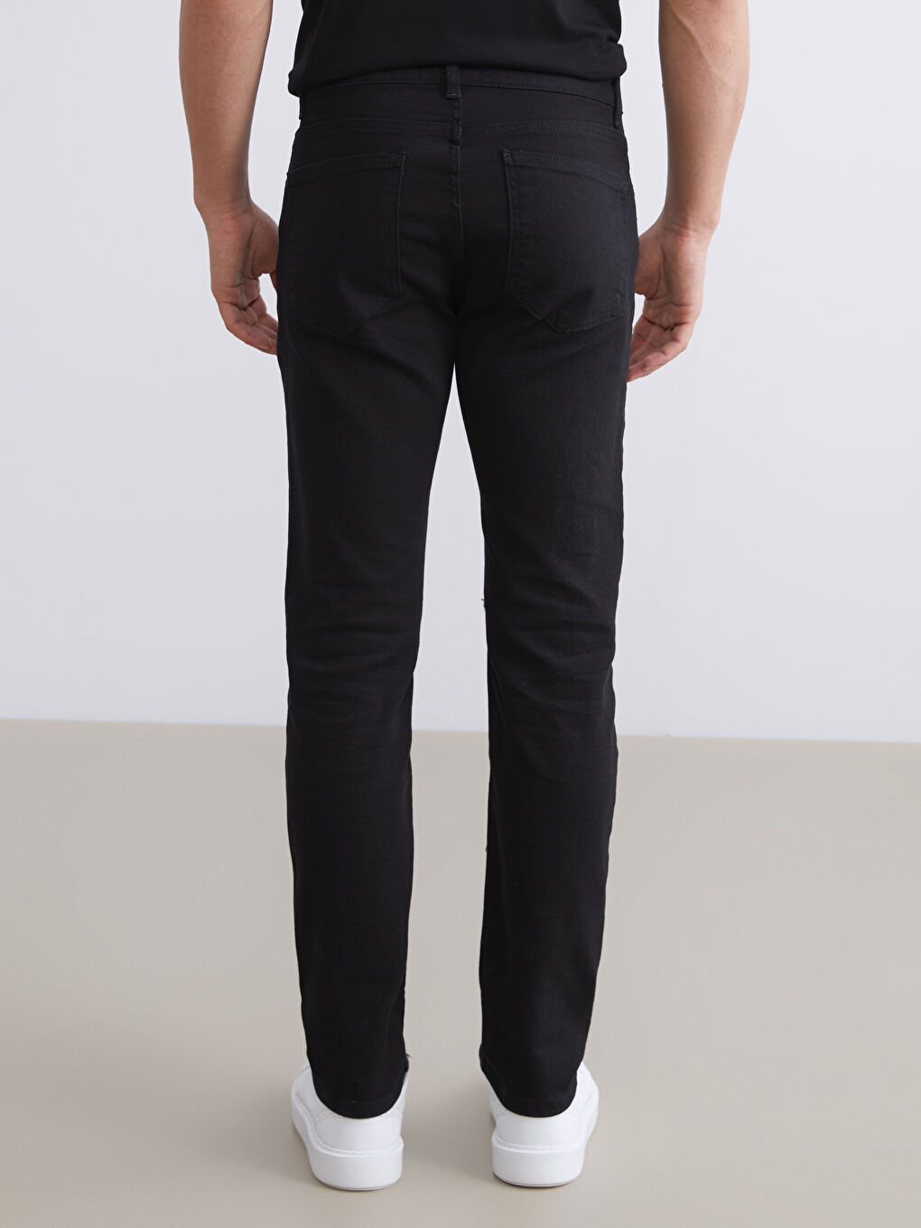 Siyah 750 Slim Fit Erkek Jean Pantolon-3