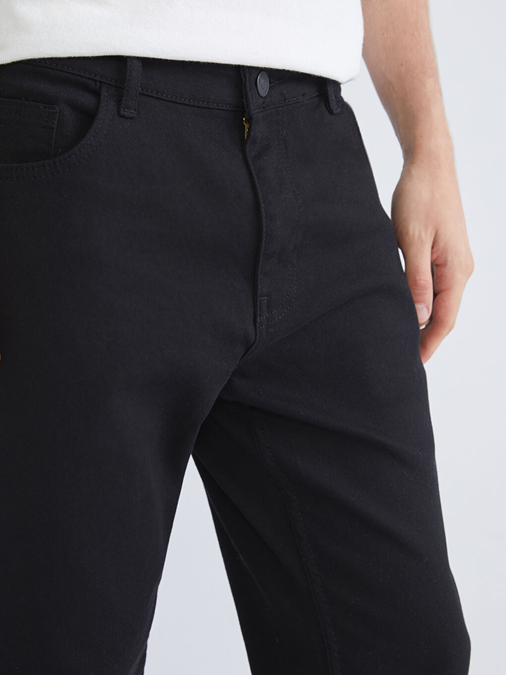 Siyah 750 Slim Fit Erkek Jean Pantolon-2