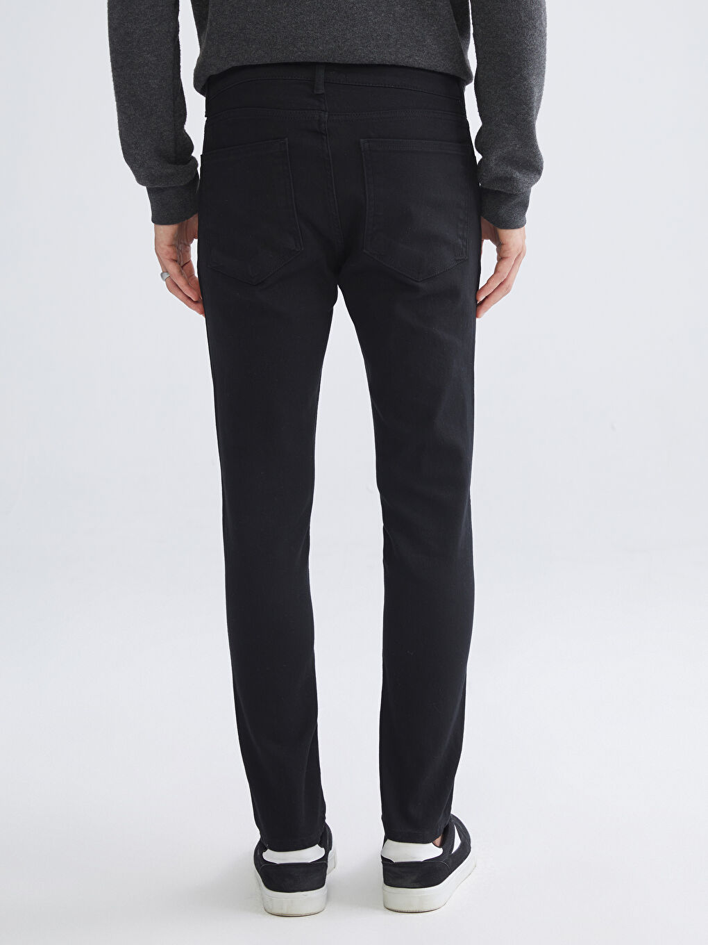 Siyah 760 Skinny Fit Erkek Jean Pantolon-3