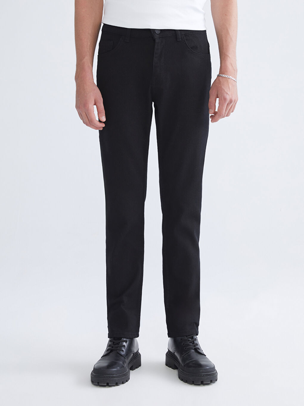 Siyah 779 Regular Fit Erkek Jean Pantolon-1