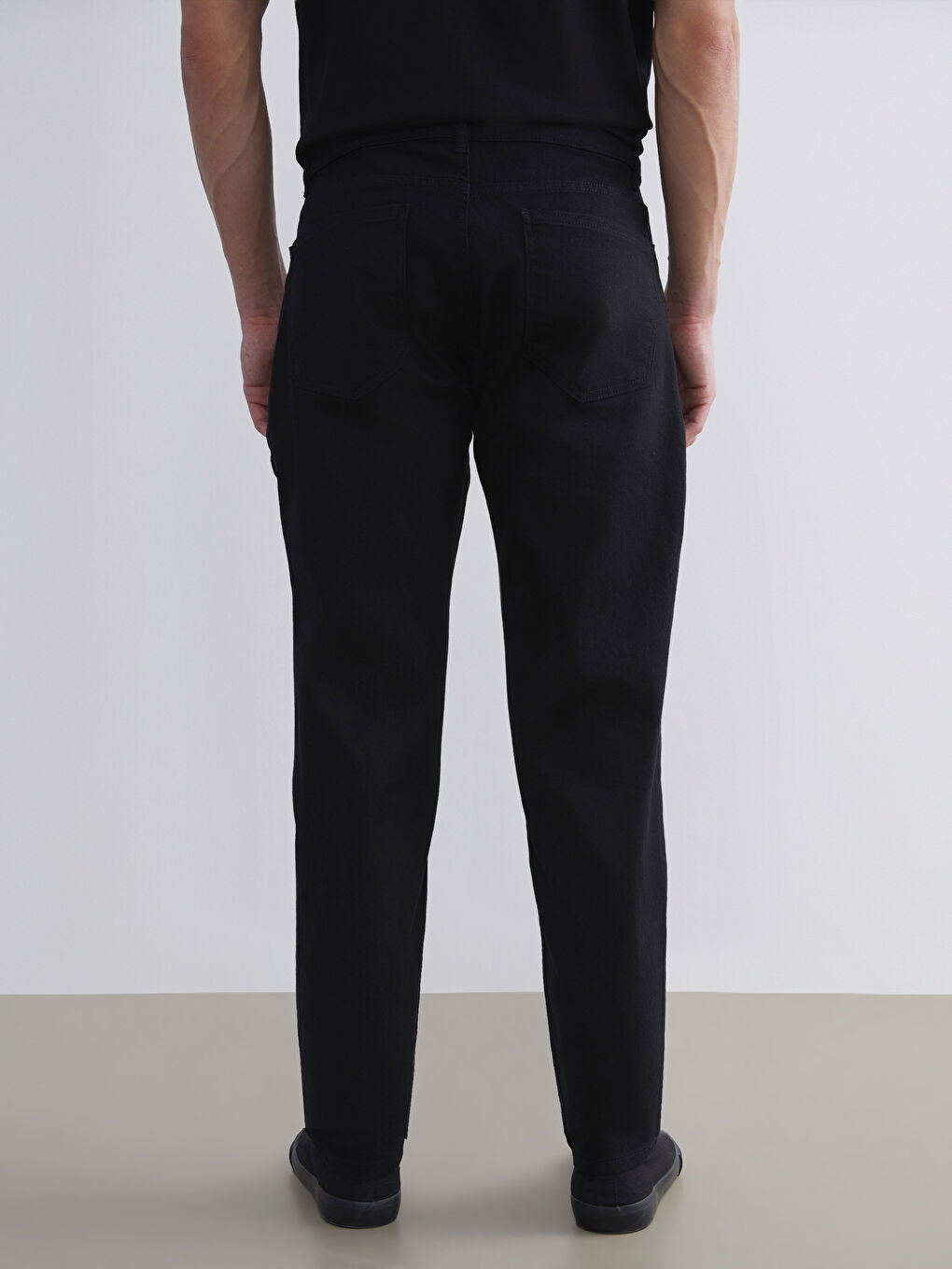 Siyah 779 Regular Fit Erkek Jean Pantolon-3