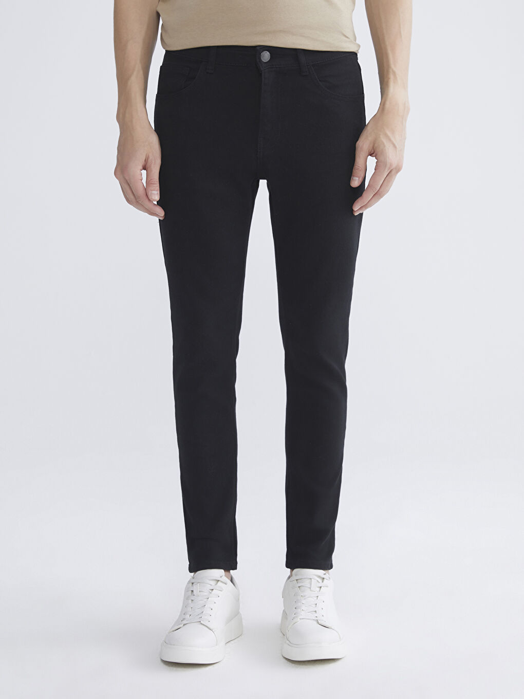 Siyah 760 Skinny Fit Erkek Jean Pantolon-2