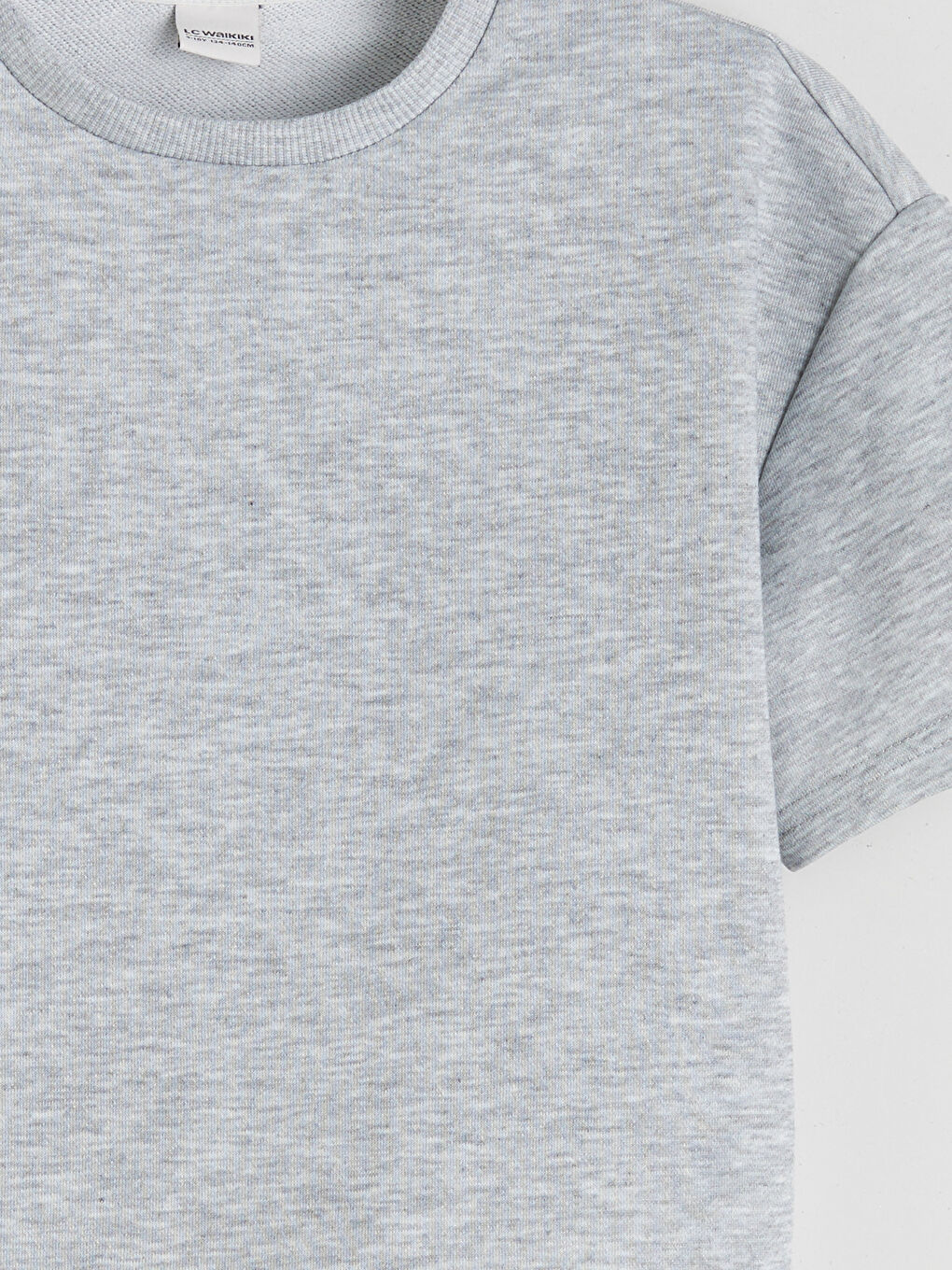 Crew Neck Girls' T-Shirt and Sweatpants-5