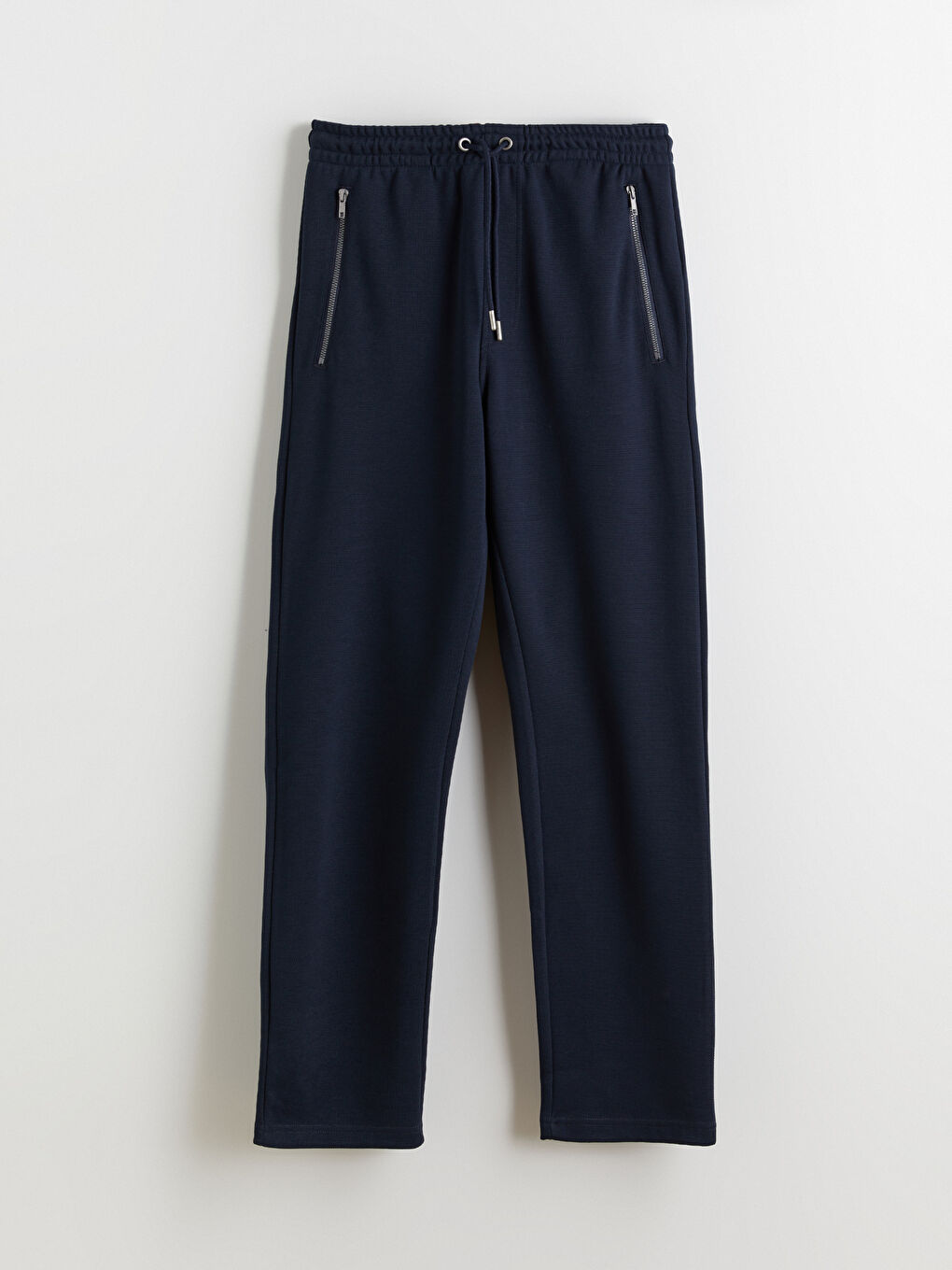 Lacivert Standart Kalıp Erkek Eşofman Altı-4