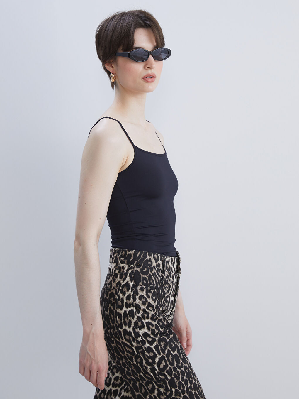 LCW Vision Square Collar Women's Tank Top -W5KL56Z8-CVL