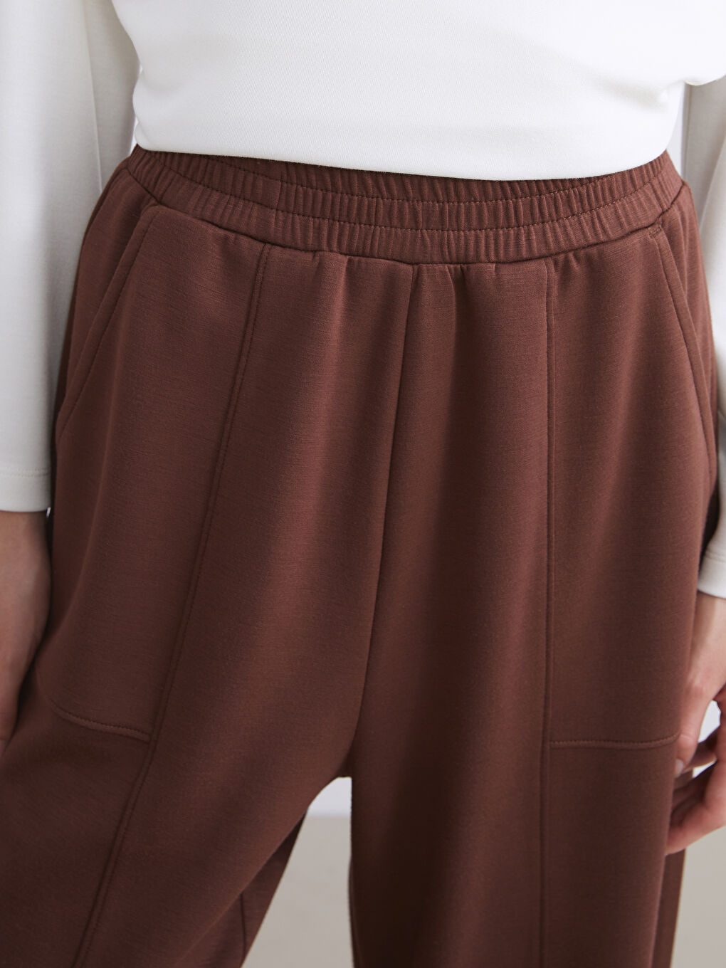 Women's Sweatpants with Elastic Waist-2
