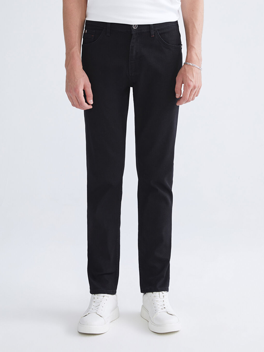 Siyah 779 Regular Fit Erkek Jean Pantolon-1