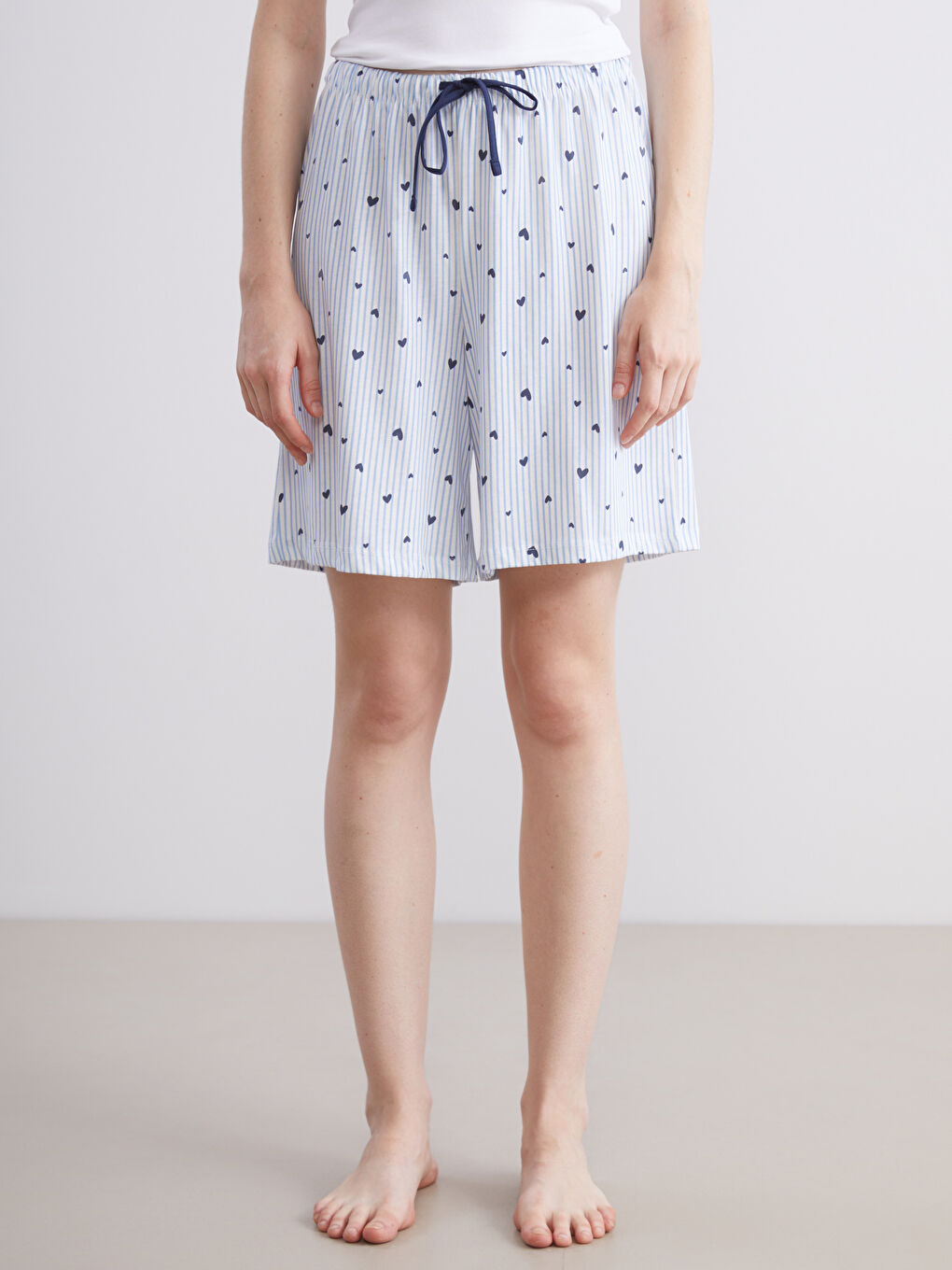 LCW DREAM Woman BLUE Pyjama Bottoms -W5KM46Z8-LEN