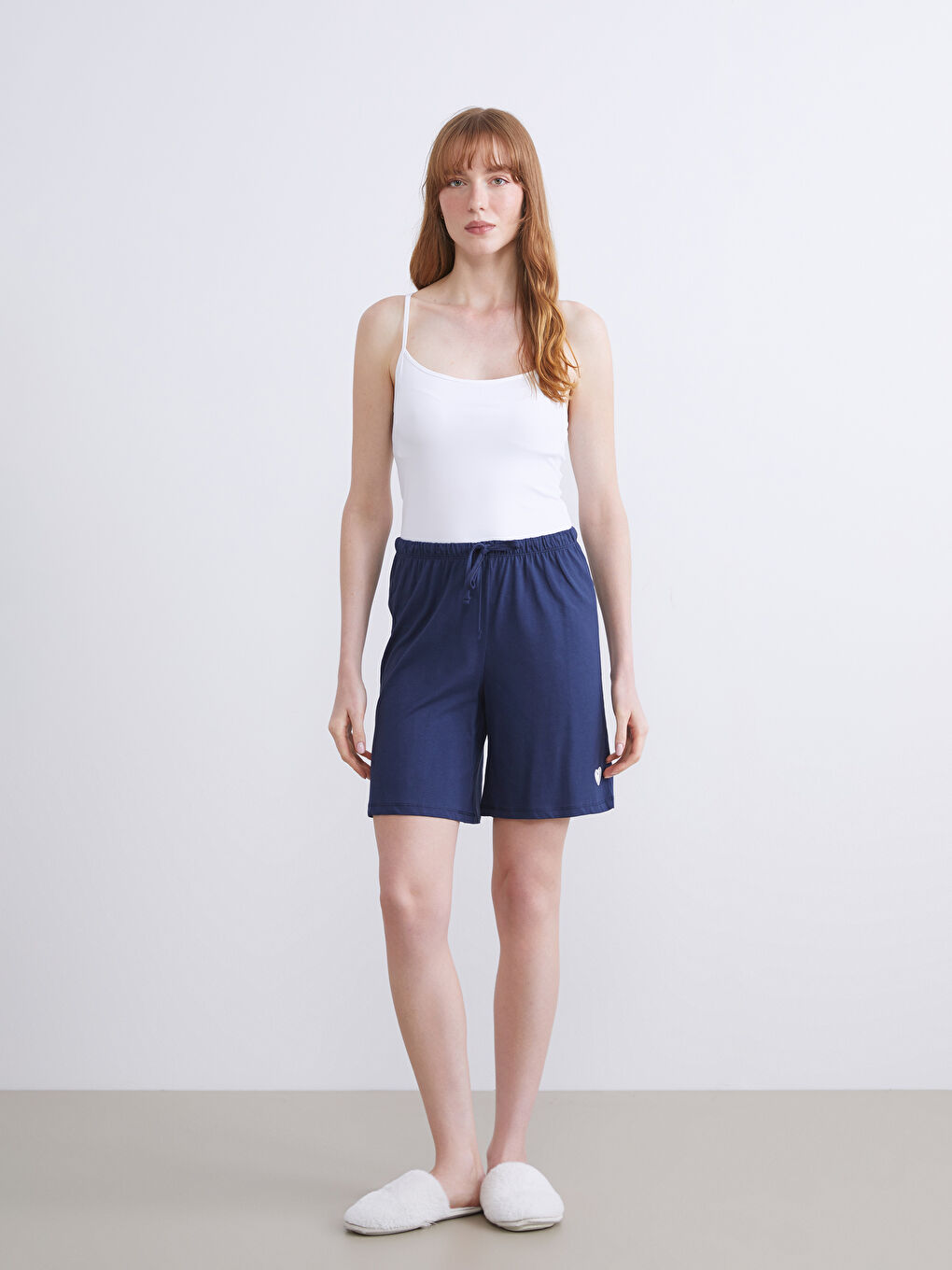 LCW DREAM Woman BLUE Pyjama Bottoms -W5KM46Z8-LEN