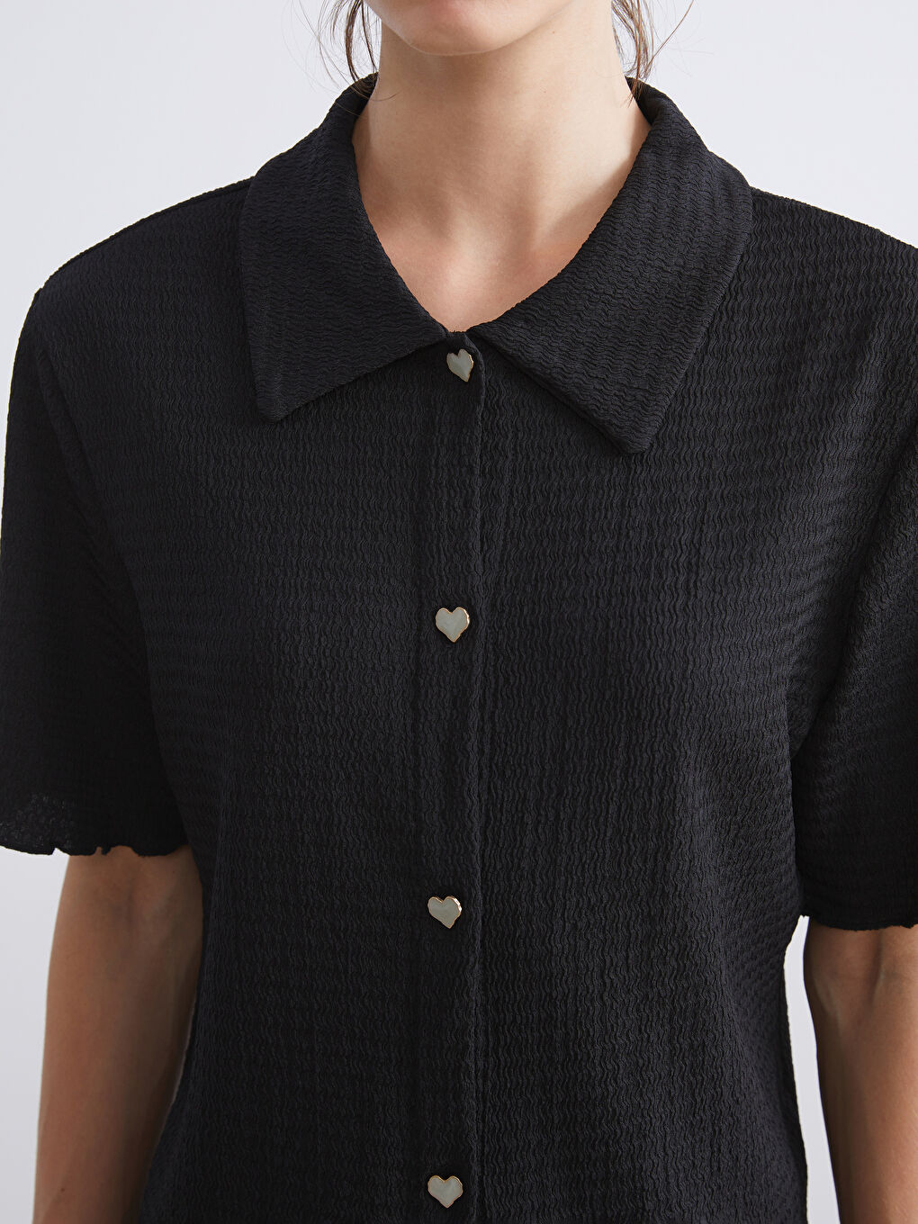 Textured Women's Shirt-2