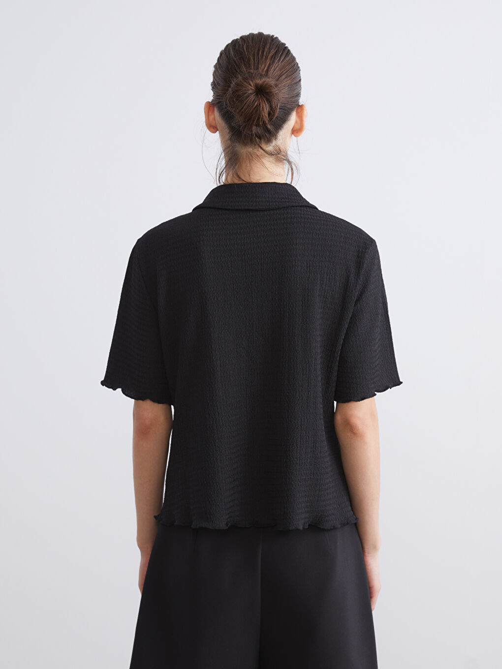 Textured Women's Shirt-3