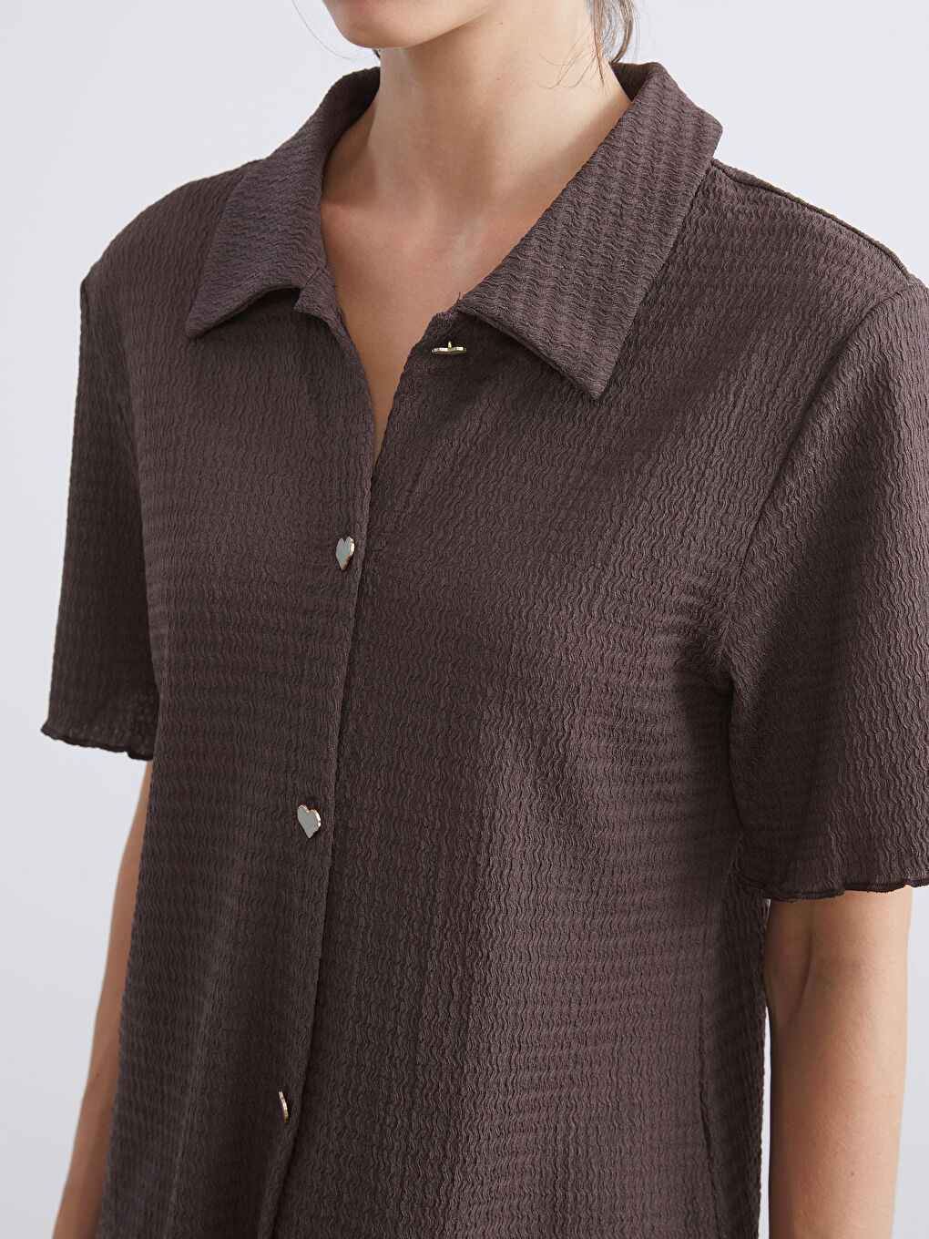 Textured Women's Shirt-2