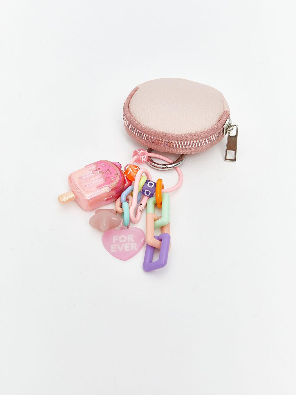 Karışık İpli Kadın Bozuk Para Cüzdanı-5