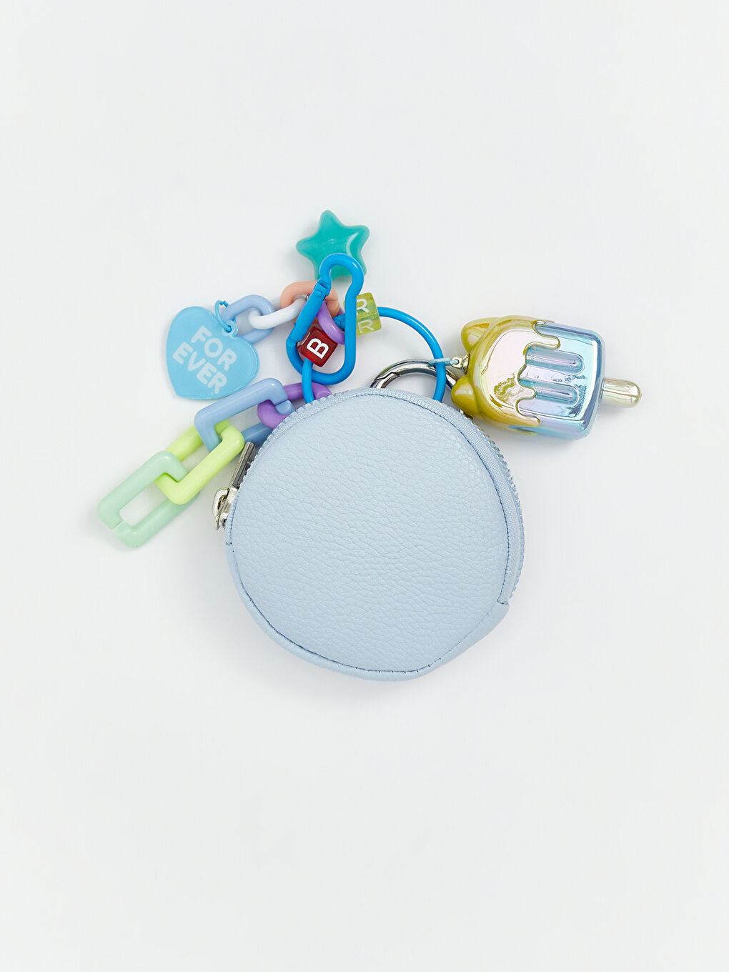 Karışık İpli Kadın Bozuk Para Cüzdanı-6