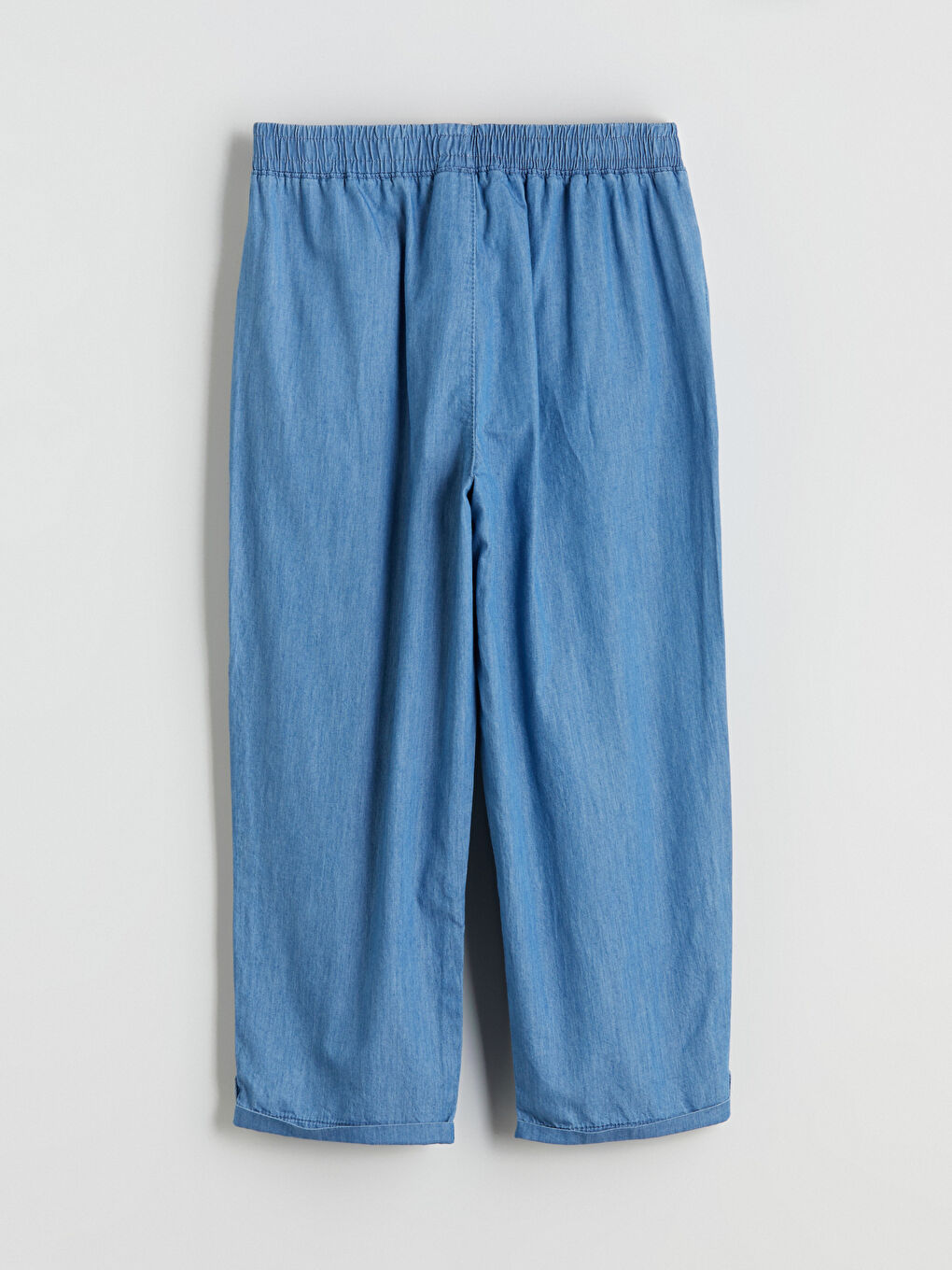 LCW Grace Elasticated Waist Women's Denim Capri -W5KN08Z8-563