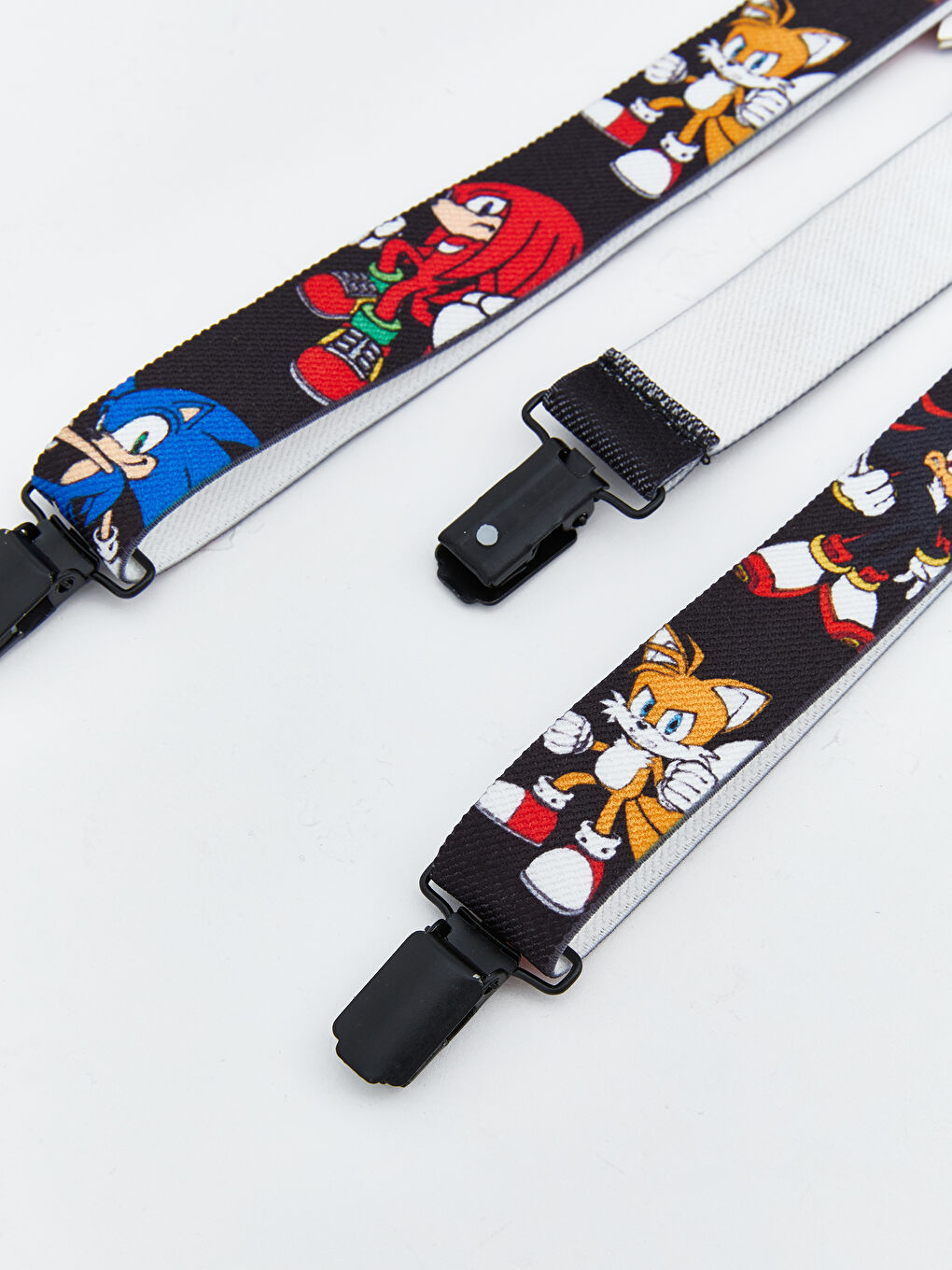 Karışık Sonic Baskılı Erkek Çocuk Pantolon Askısı-2