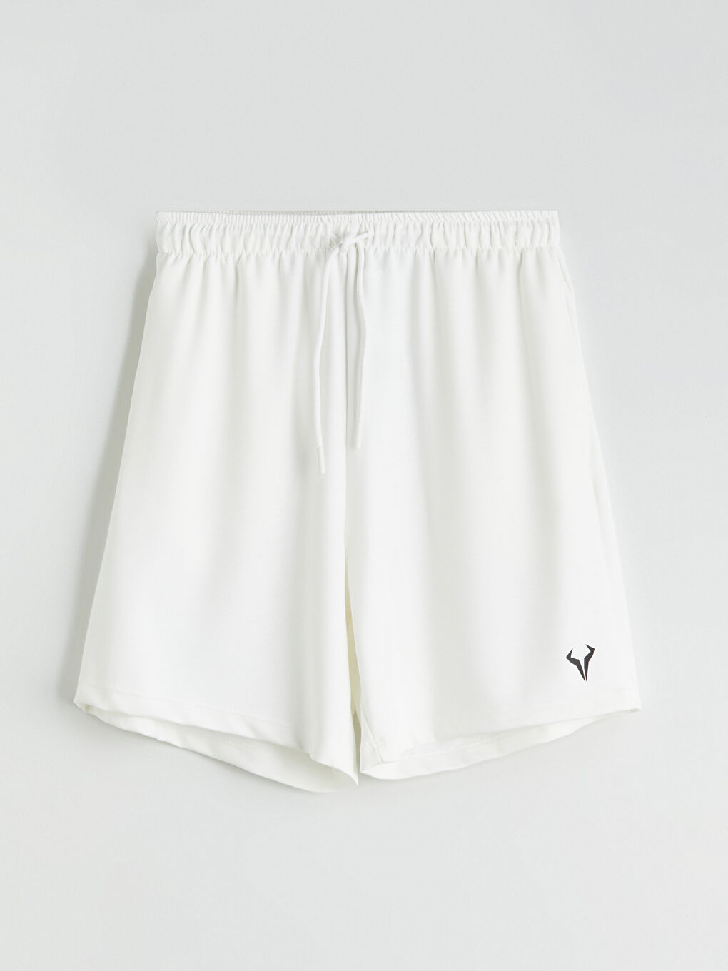 Ekru Rahat Kalıp Erkek Spor Şort-4