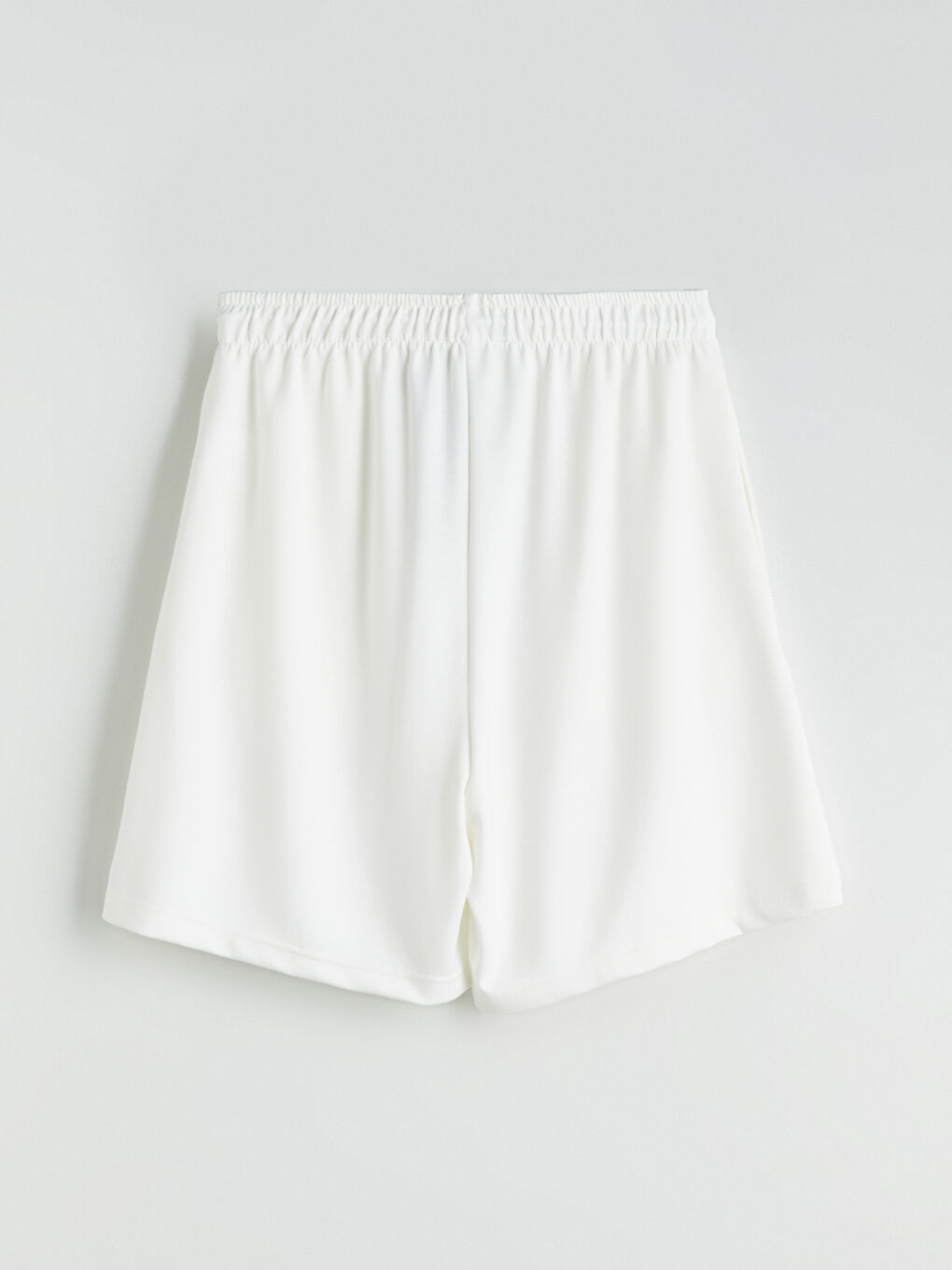 Ekru Rahat Kalıp Erkek Spor Şort-5