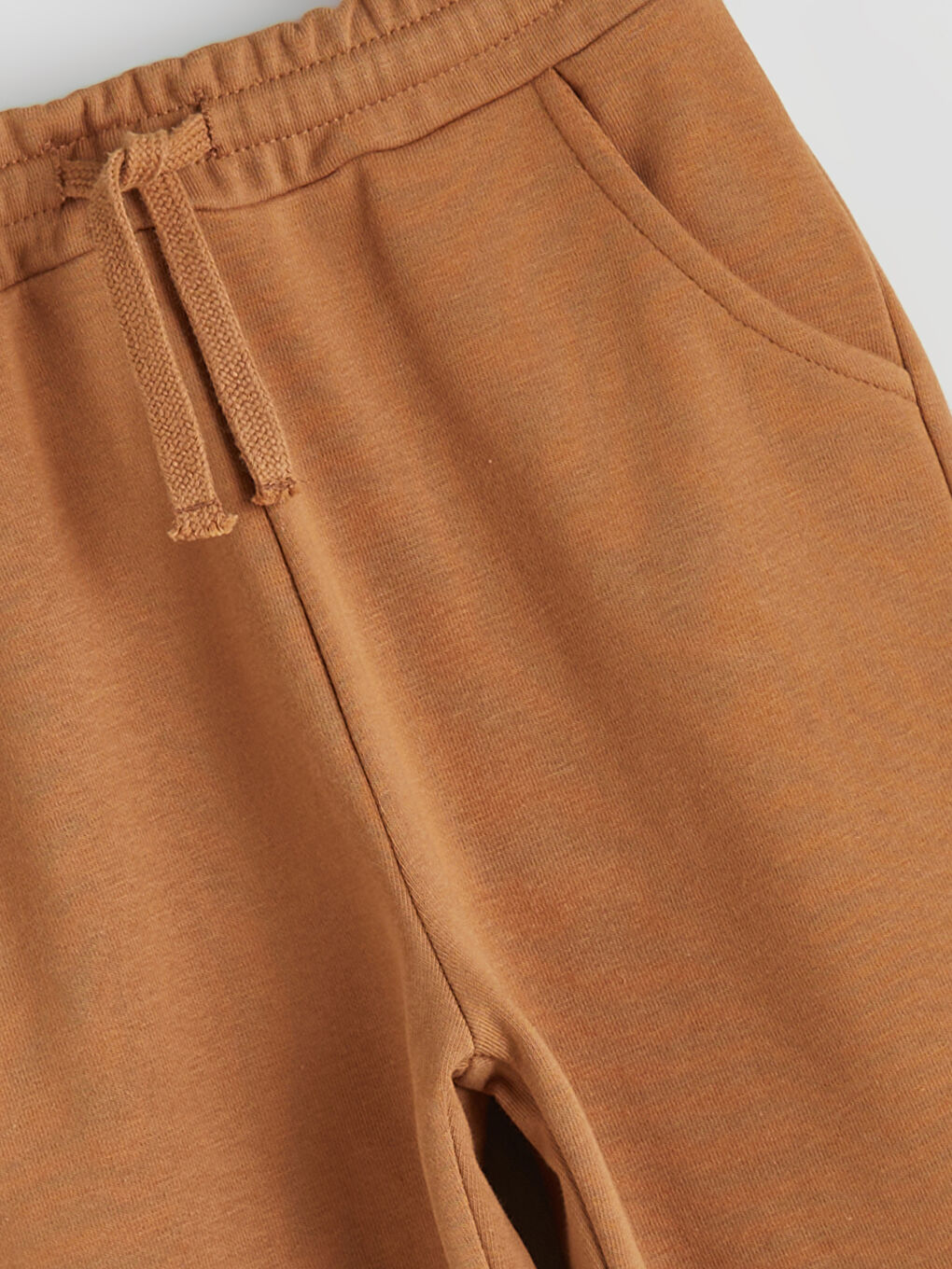 Kahverengi Beli Lastikli Erkek Çocuk Jogger  Eşofman Altı-2