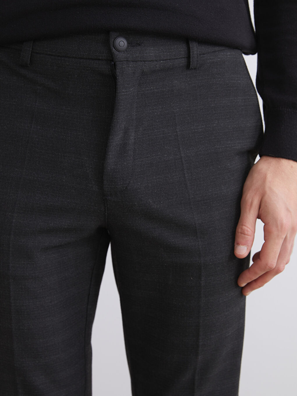 Standard Fit Men's Trousers-2