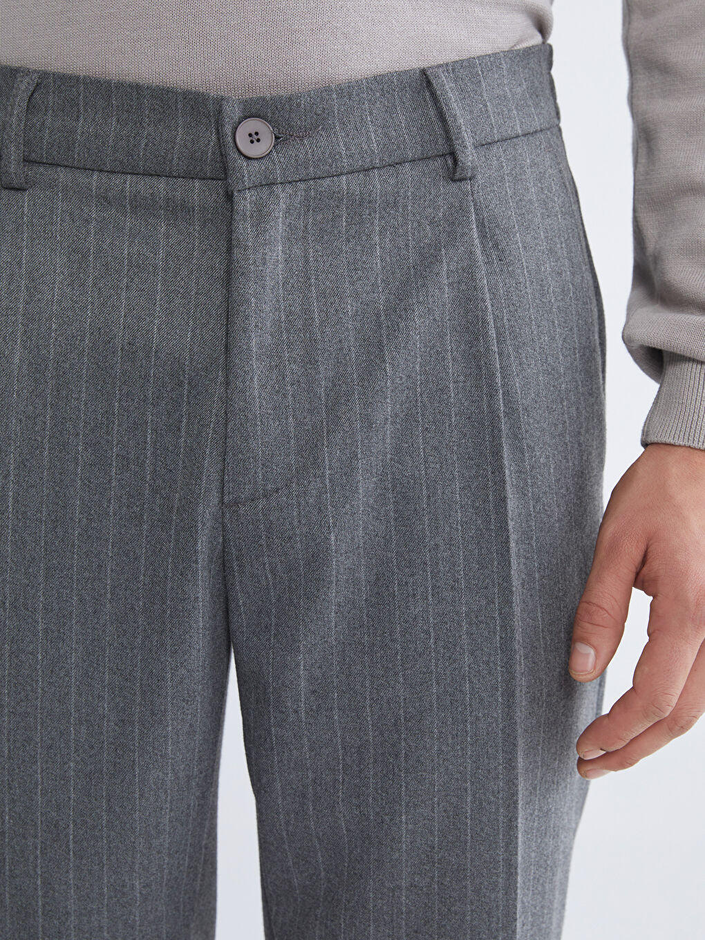 Standard Fit Men's Trousers-2