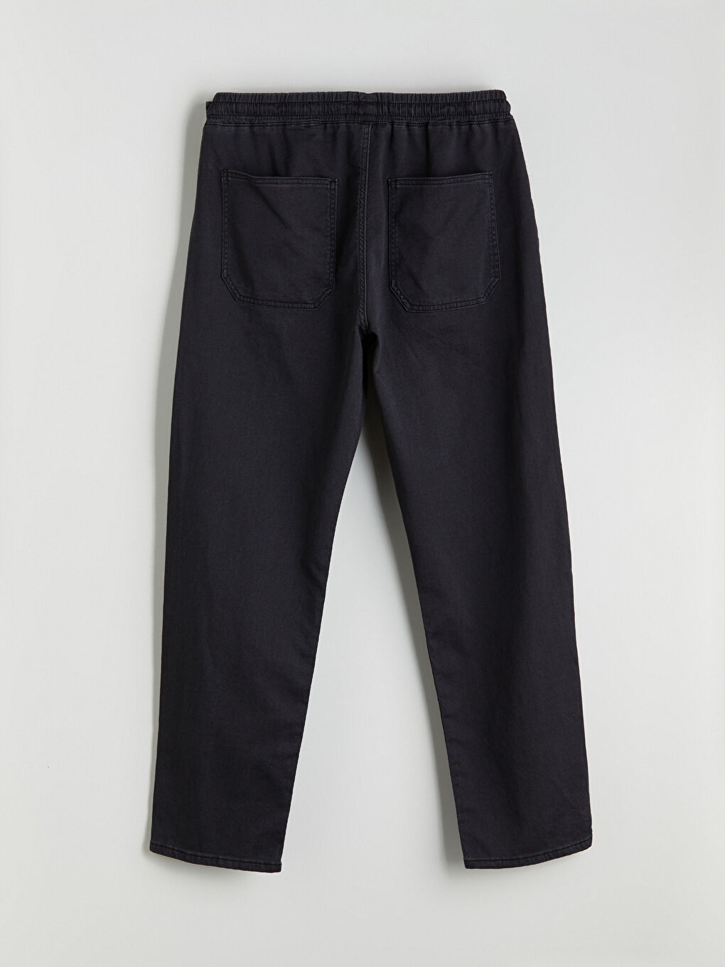 Antrasit Rahat Kalıp Erkek Jean Pantolon-5