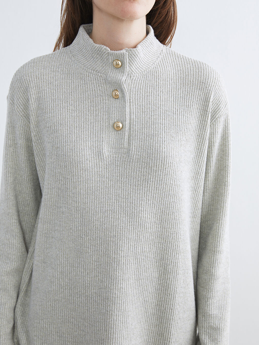 Әйелдер қоңыр Блузка-2