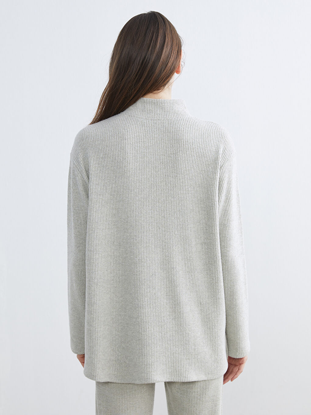 Әйелдер қоңыр Блузка-3